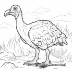 Spectacular Black Vulture Coloring Pages 4