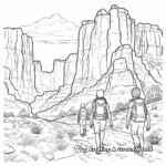 Spectacular USA National Parks Coloring Pages 2
