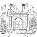 Spectacular USA National Parks Coloring Pages 3