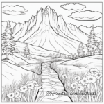 Spectacular USA National Parks Coloring Pages 4