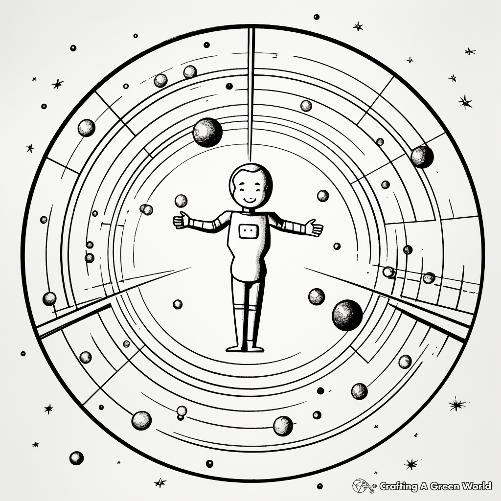 Spinning Mercury Coloring Pages 1