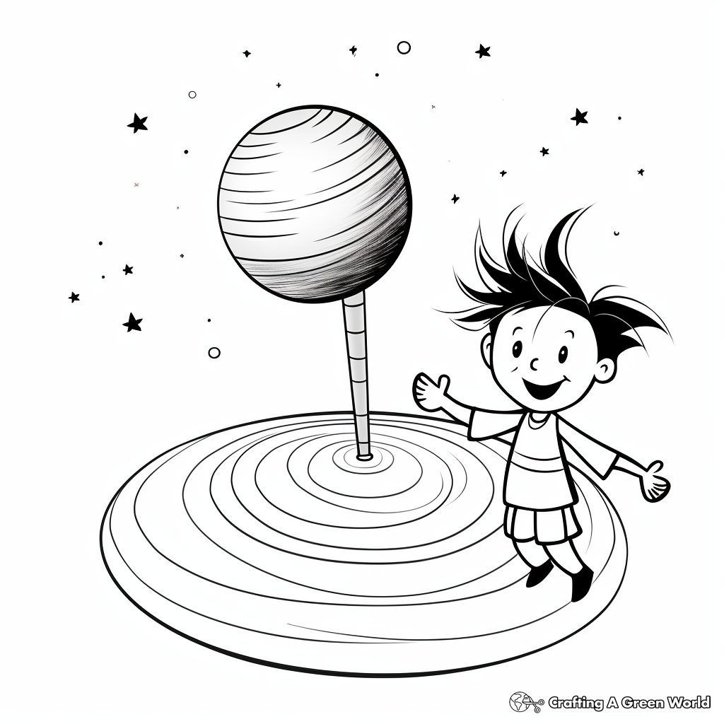 Spinning Mercury Coloring Pages 4