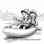 Splendid Water Safety Equipment Coloring Pages 2