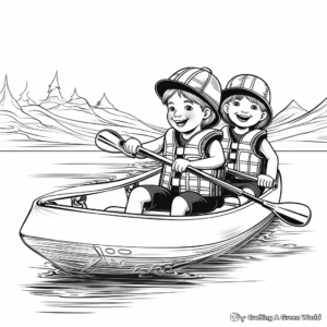 Splendid Water Safety Equipment Coloring Pages 2