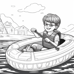 Splendid Water Safety Equipment Coloring Pages 3
