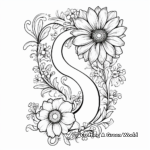 Spring Season Letter S Coloring Pages 2