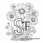 Spring Season Letter S Coloring Pages 3