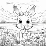 Springtime Easter Coloring Pages 1