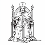 St Patrick Himself: Historical Coloring Pages 4