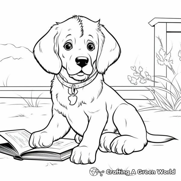 Dog Coloring Pages - Free &amp; Printable!