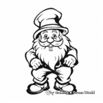 St. Patrick's Day Leprechaun Coloring Pages 3