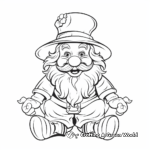 St. Patrick's Day Leprechaun Coloring Pages 4