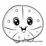 Star-Shaped Sand Dollar Coloring Pages 4
