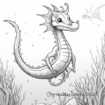 Startlingly Realistic Sea Dragon Coloring Pages 3