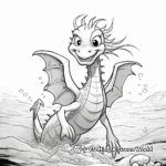 Startlingly Realistic Sea Dragon Coloring Pages 4