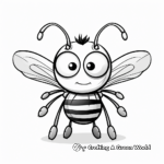 Stingless Bee Coloring Pages for Kids 1