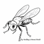 Stingless Bee Coloring Pages for Kids 3