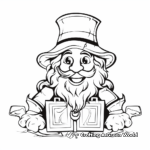 Storybook Leprechaun Adventure Coloring Pages 3
