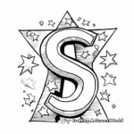 Storybook Style Letter S Coloring Pages 4