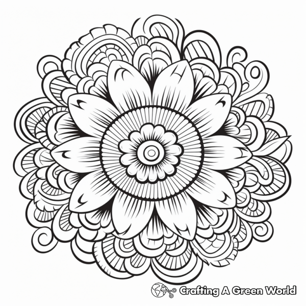 Doodle Coloring Pages - Free & Printable!