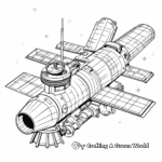 Stunning Hubble Space Telescope Coloring Pages 2