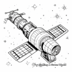Stunning Hubble Space Telescope Coloring Pages 4