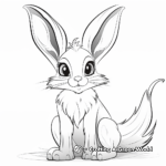 Stunning March Hare Rabbit Coloring Pages 4