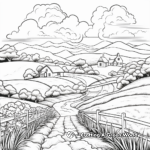 Stunning Nature Scenery Coloring Pages 3