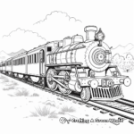 Stunning Royal Hudson Steam Train Coloring Pages 3