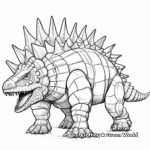 Stunning Stegosaurus Coloring Pages for Adults 4