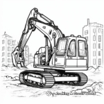 Suction Excavator Coloring Pages 3