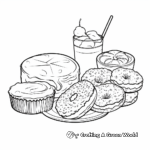 Sugary Sweet Snacks: Candy Bar Coloring Pages 3