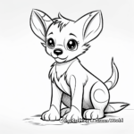 Super-Cute Baby Tasmanian Tiger Coloring Pages 3