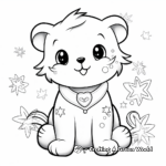 Super Cute Kawaii Otter Coloring Pages 2