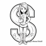 Super-Fun Letter S Coloring Pages for Preschool 2
