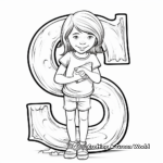 Super-Fun Letter S Coloring Pages for Preschool 3