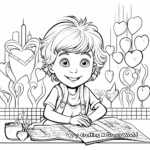 Supportive Heart Health Month February Coloring Pages 3