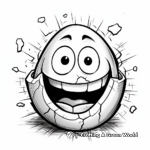 Surprise Gift Inside Cracked Egg Coloring Pages 3