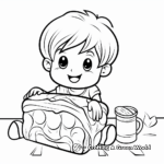 Sweet Cinnamon Bread Coloring Pages 2