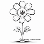 Symbolic Poppy Veterans Day Coloring Pages 4