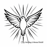 Symbols of the Holy Spirit Coloring Pages 2