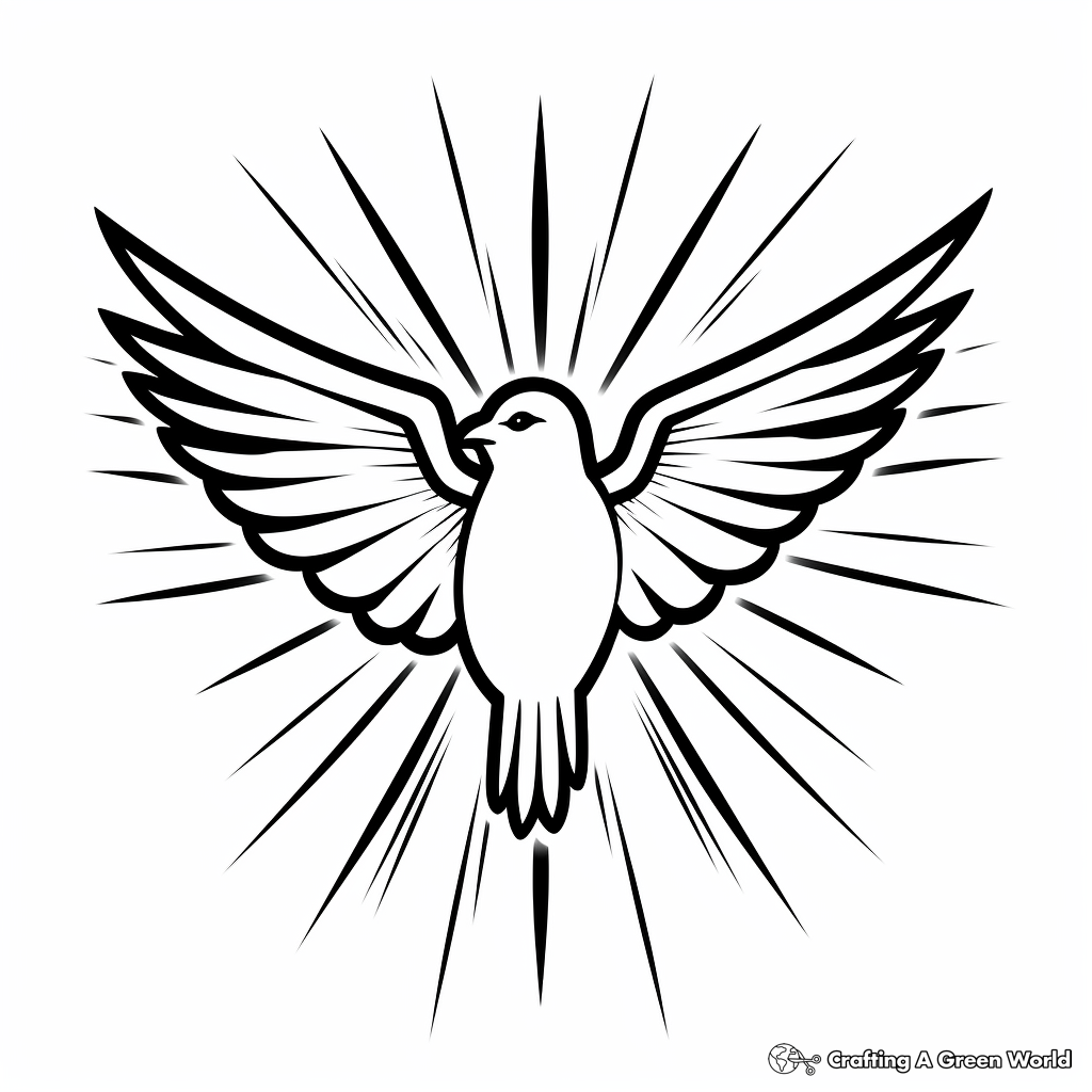 Holy Spirit Coloring Pages Free Printable 