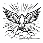 Symbols of the Holy Spirit Coloring Pages 3