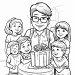 Teacher Appreciation Themed Birthday Coloring Pages 1