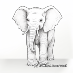 Teen-Friendly Elephant Parade Coloring Pages 2