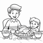 Thanksgiving Giving: Coloring Pages for the Holiday Season 2