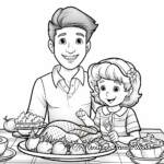 Thanksgiving Giving: Coloring Pages for the Holiday Season 3