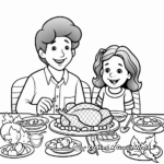 Thanksgiving Giving: Coloring Pages for the Holiday Season 4