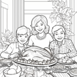 Thanksgiving Turkey Coloring Pages for Middle School 3