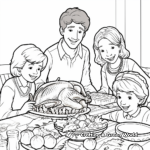Thanksgiving Turkey Coloring Pages for Middle School 4